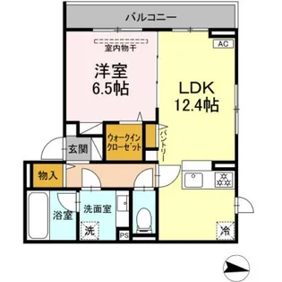 神奈川県横浜市金沢区柳町【アパート】の間取り