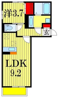 ラムサールJOY NARASHINO【2階】の間取り