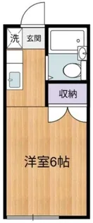 シャトー武蔵野【2階】の間取り