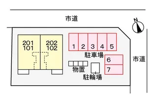 ジュピタ【1階】の地図