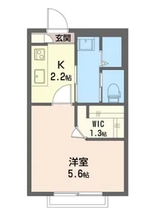 ポラーノ都立大【2階】の間取り
