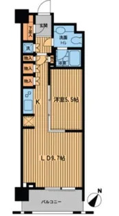 東京都中央区日本橋横山町【マンション】の間取り