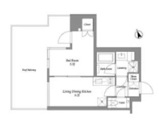 ENetial代官山【3階】の間取り