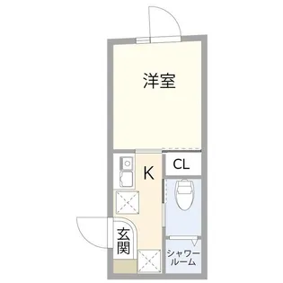 アスパイア新宿【1階】の間取り