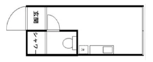 東京都新宿区新宿7【アパート】の間取り