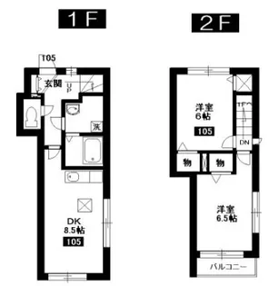 クレスト吉祥寺の間取り