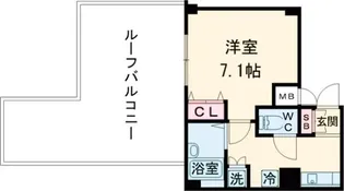 メインステージ赤塚【5階】の間取り