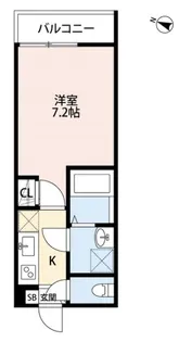 東京都足立区千住元町【アパート】の間取り