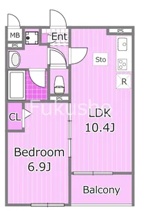 ティーアネックス【2階】の間取り