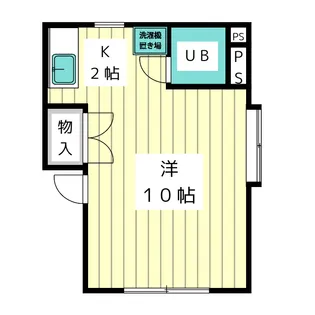 ドミール長久手【1階】の間取り