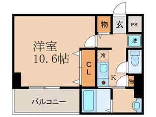 メゾン・ド・ブランシェ【8階】の間取り