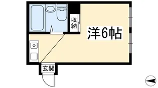 上賀茂松柏【3階】の間取り