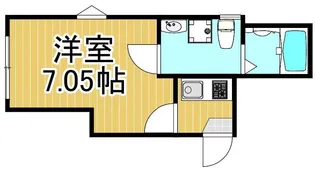 レジデンス青井【3階】の間取り