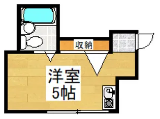 ヤングバッズ【2階】の間取り