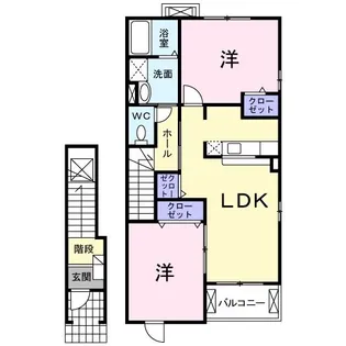 メゾン・グラース【2階】の間取り