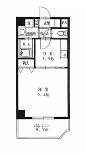 グレイス第8マンション【2階】の間取り