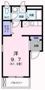 リシェス【2階】の間取り