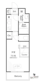 The Well Mejiro【2階】の間取り