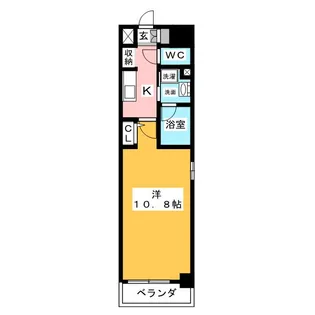 Chelsea Hatta【2階】の間取り