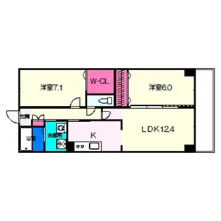 メゾン集【2階】の間取り