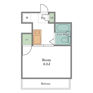 第二ハイツ桐原【2階】の間取り