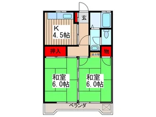 コ-ポふるはし.【1階】の間取り