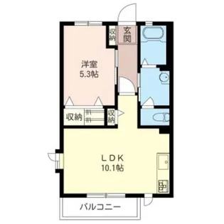 パークサイド【1階】の間取り