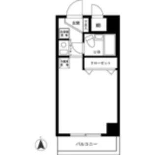 大森タウンビル【10階】の間取り