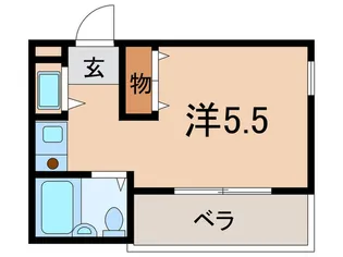 ロイヤルメゾン西宮北口11【1階】の間取り
