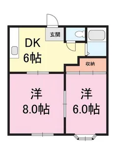 パークタウン【2階】の間取り