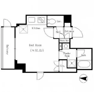 東京都墨田区緑1【マンション】の間取り