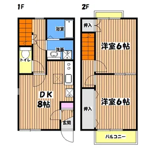 イーストビレッジの間取り