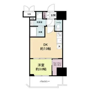 セレニテ福島アリア【9階】の間取り