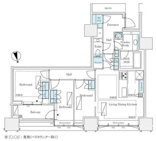 三田ガーデンヒルズ ノースヒル【8階】の間取り