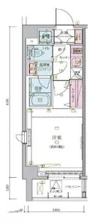 リヴシティ王子弐番館【5階】の間取り
