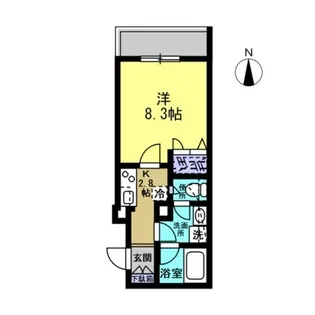 シャーメゾン・プリュネ【3階】の間取り