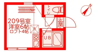 ALEX保土ヶ谷【2階】の間取り