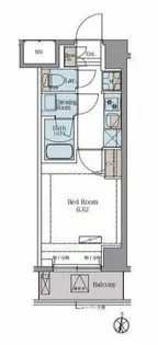 ラグゼナ戸田公園I【2階】の間取り
