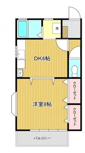サンプロムナード【2階】の間取り