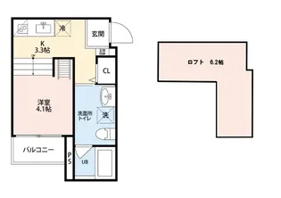 Gran Base(グランベイス)【1階】の間取り