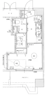 パレスアンドーラ【5階】の間取り