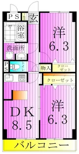 第六鳥塚ビル【7階】の間取り