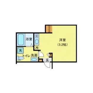 フィオーレ金町II【1階】の間取り