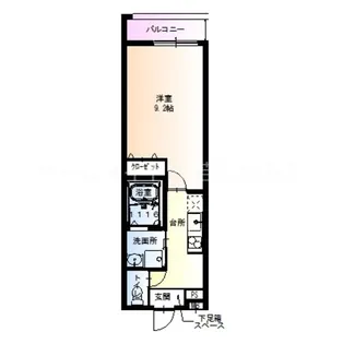 フジパレス花園西町【2階】の間取り