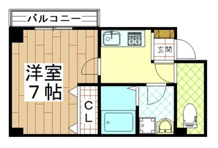 TAtu GARDEN1.【3階】の間取り