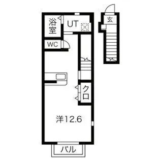 P.court【2階】の間取り