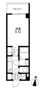 プライマル錦糸町【2階】の間取り