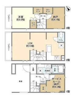 Kolet浦安の間取り