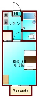 ドミール山城【1階】の間取り