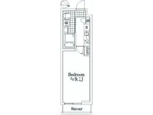 XEBEC池上II【4階】の間取り